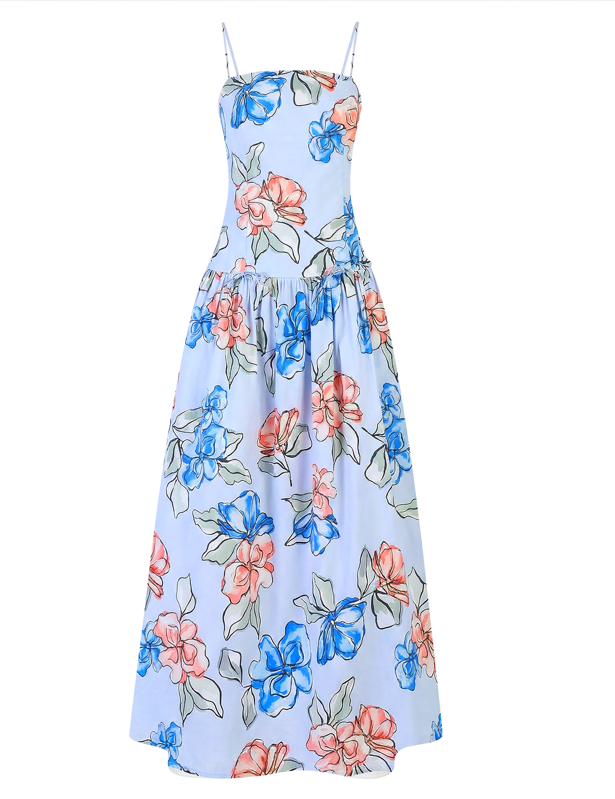 midi dress lucy in the sky Cowl Neck Midi Dress in White