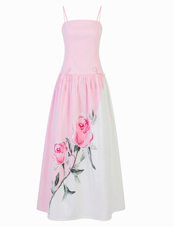 Villa Celeste Rose Lucy Midi Dress | Beyond by Vera