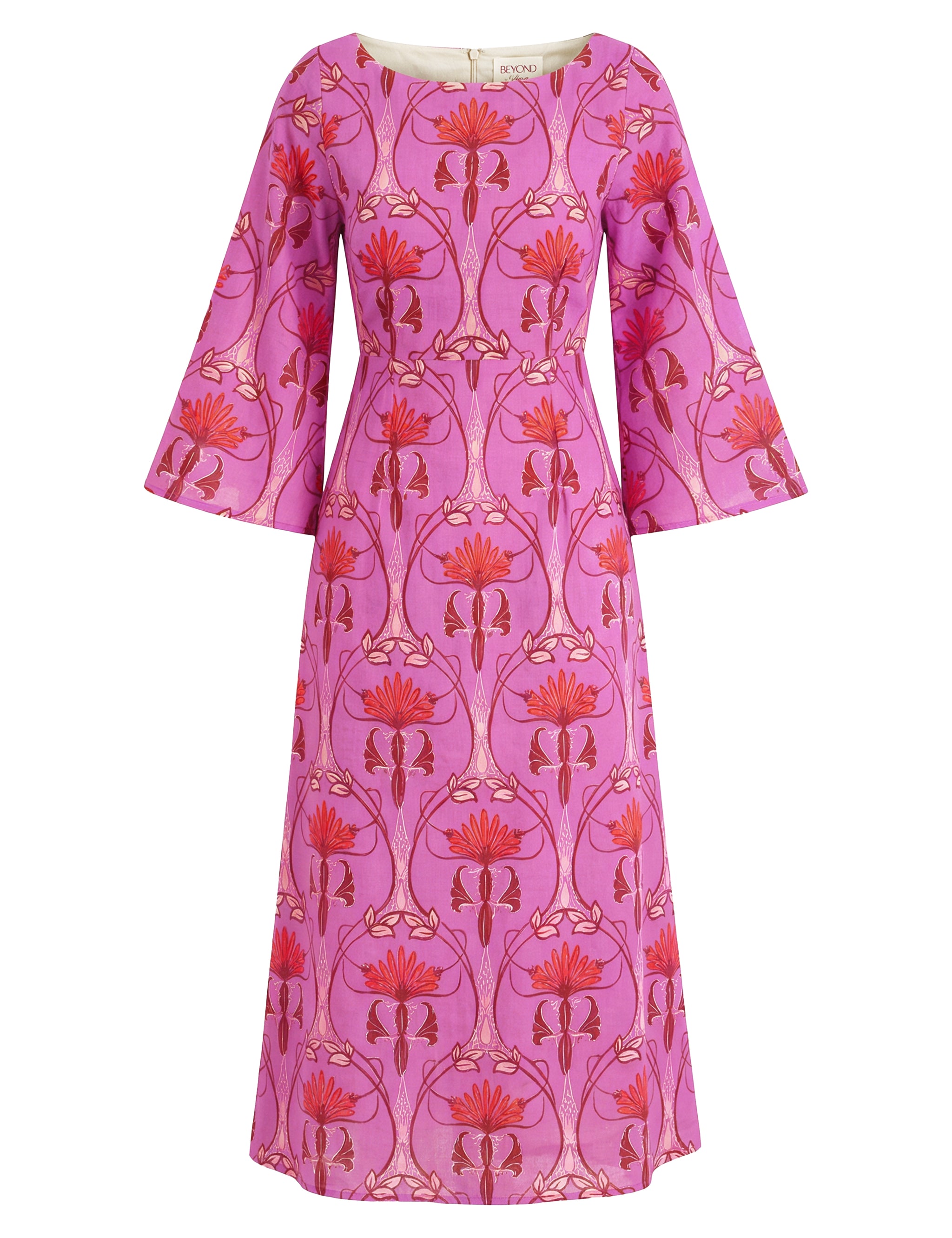 Zest Vivid Camelia Midi Dress | Beyond by Vera